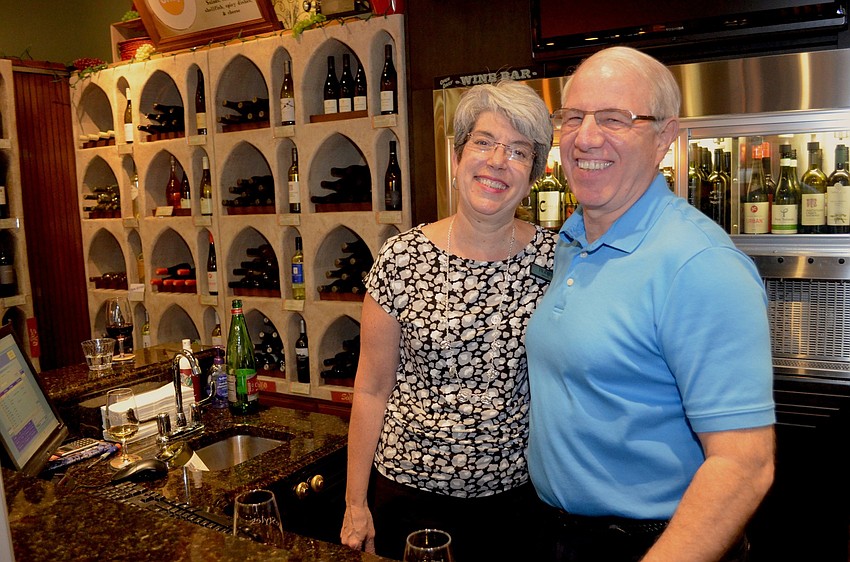 Cheers to Wine co-owners Robin and Carmen Spagnola hosted Blingo Bingo for the first time.