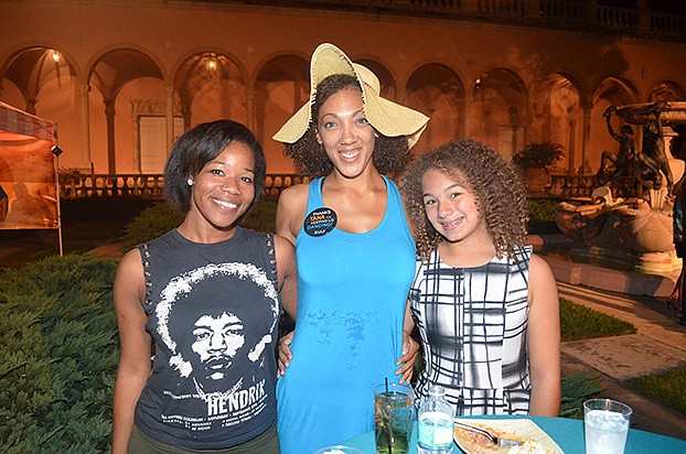 Amber Green, Carol Piper and Lillian Piper