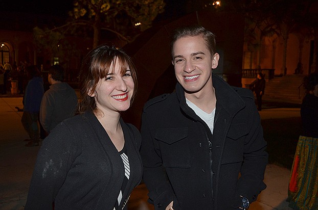 Angelina Doyle and Christopher Brantley