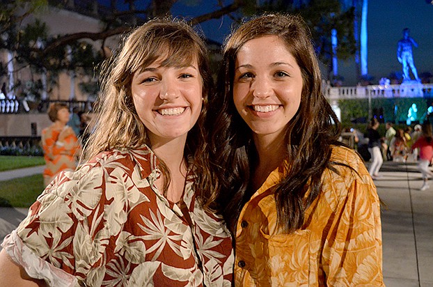 Anna Tieche and Becca Cornelius