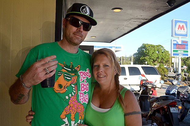 Anthony Brown and Jessica Moore