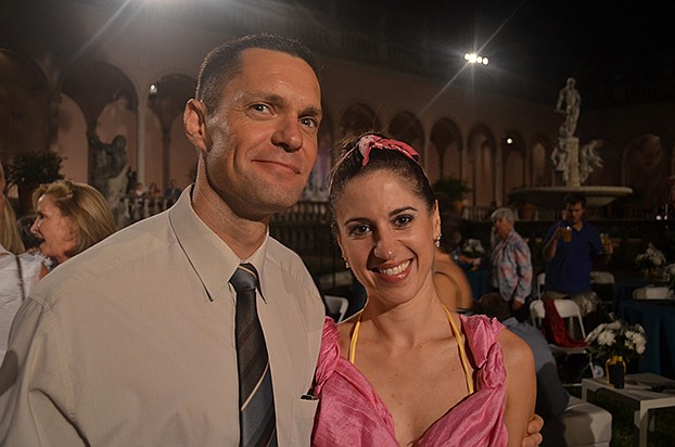 Antonio Ferracini and Lisa Hunter