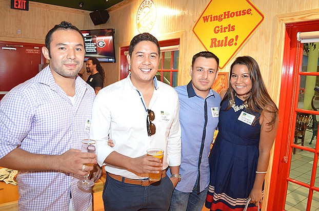 Armando Reyes, Ryan Devela, Pavel Soshnikov and Julianna Nova