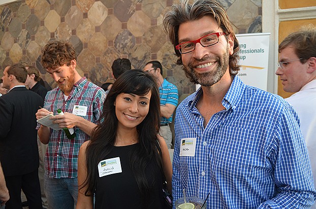 Astrid Vega and Nick Deschamps