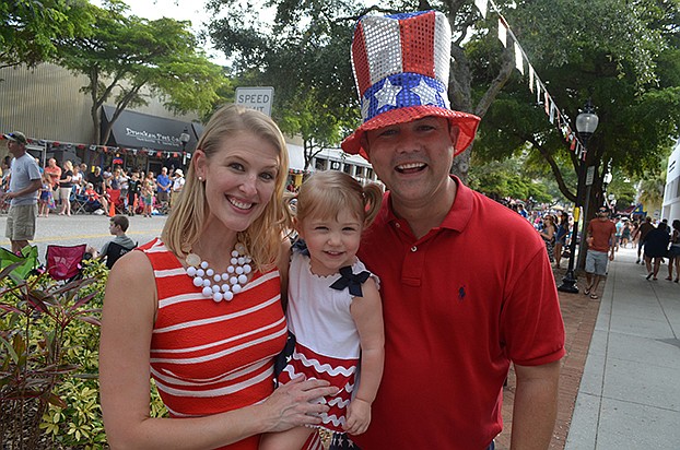 Bridget and Christian Ziegler with their daughter Reagan