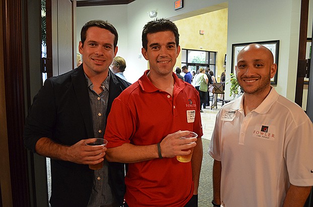 Bryan Saxon, James Fowler and Jeremy Simon