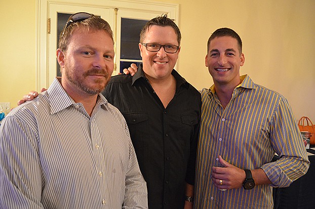 Chris Parsons, Ryan Taylor and Joe Moon