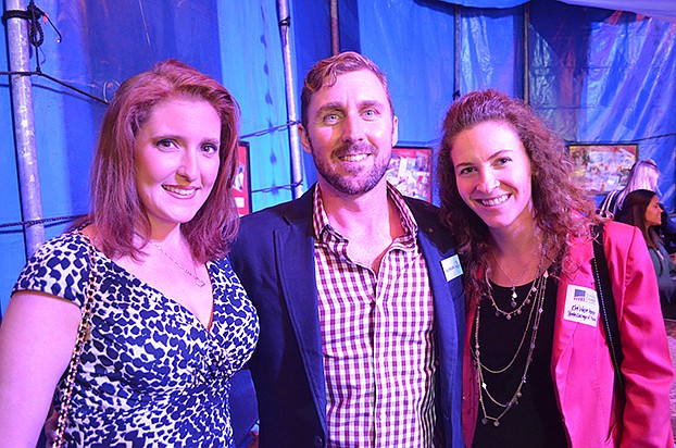 Christine McLary, Doug McDuffie and Kristen Harper