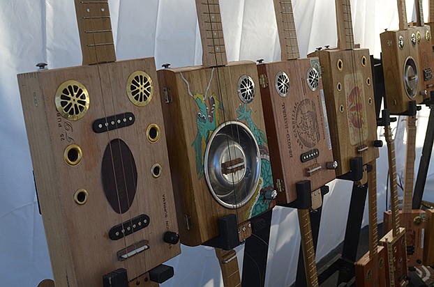 Cigar box guitars