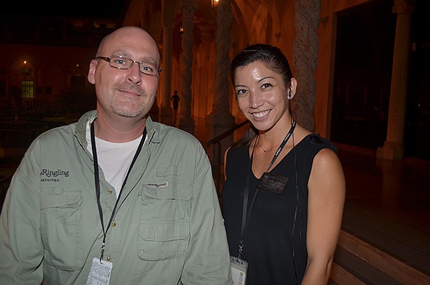 Dan Rothery and Alyssa Esteban