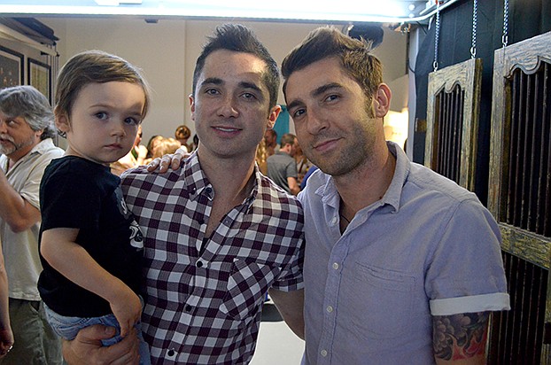 Daniel Manzano, Jason Burrows and Luca