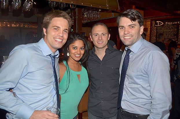 David Murrell, Renata Bookram, Benjamin Klotz and Ryan Moseley