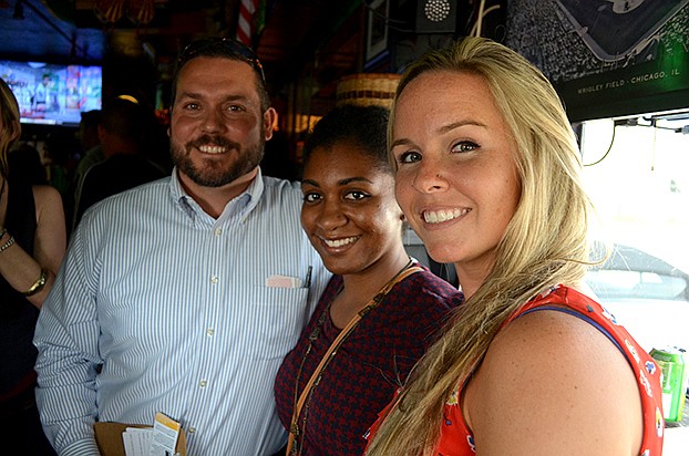 Doug Grosso, Courtney Smith and Samantha Watkinson