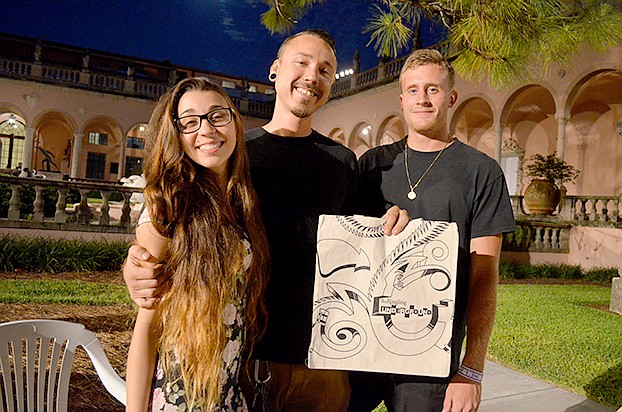 Gisselle Tirse, Austin Kowal and Chris Jennings