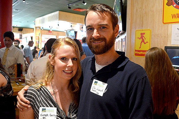 Hannah Gresty and Mike Swick