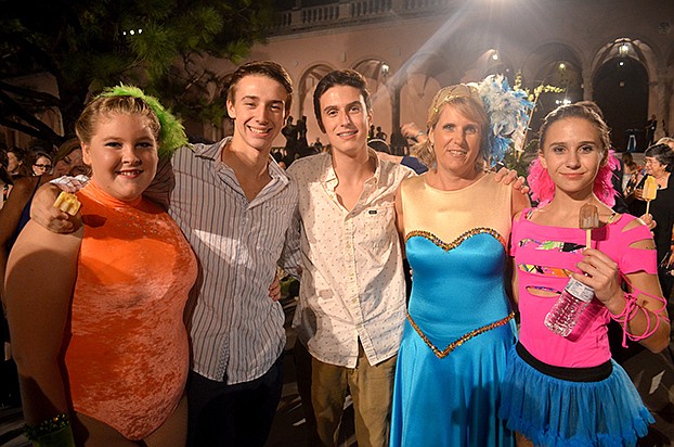 Hannah Kirkendall, Ryley Marquis, Michael Mitchell, Kim MItchell and Catherine Mitchell