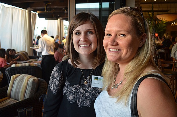 Jackie Long and Marne Gaston