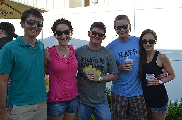 Jae Sammy, Chris and Carla Bailey, Logan and Brandy Beal