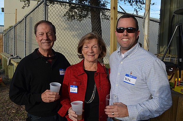 Jeff and Joyce Hart with Mike Stephens