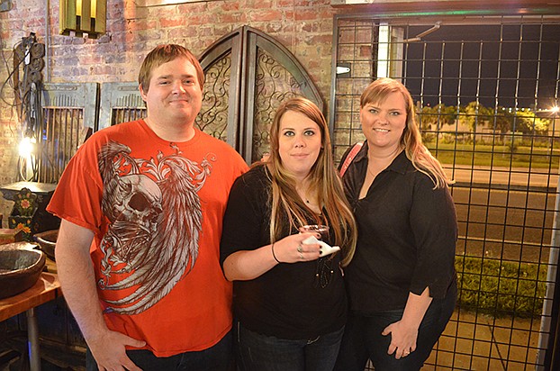 Justin Rourk, Ashlee Higbee and Susan Ambrose