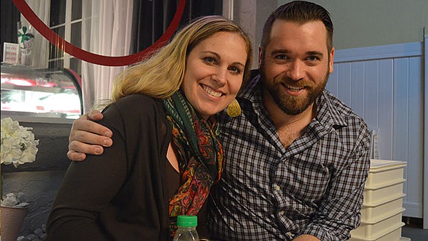 Katie Karpel and Eric Chrisner