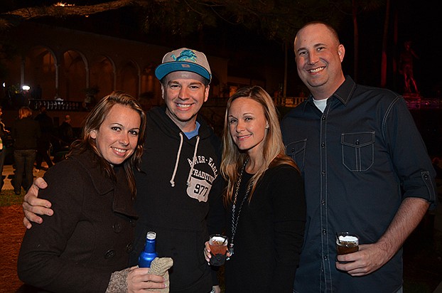 Kelly Officer, Jon Green, Ashley Officer-Carson and Kyle Poffenbarger