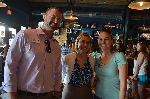 Kevin Curtis, Andrea Knies and Jaclyn Ohman