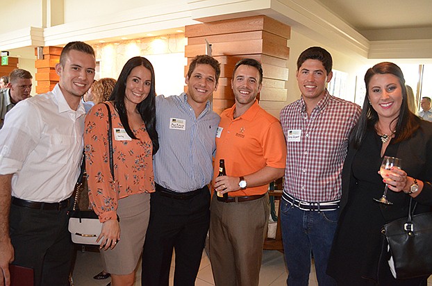 Kevin Leon, Kelly Santoro, Colin Scott, Jeremy Sargent, Max Pollack and Kelsey Anderson