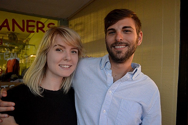 Lidia Labuda and Lucas Delfabro