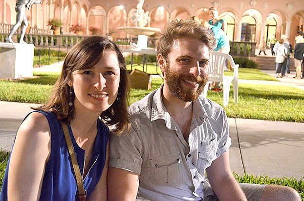 Liz Schneider and Michael Covello