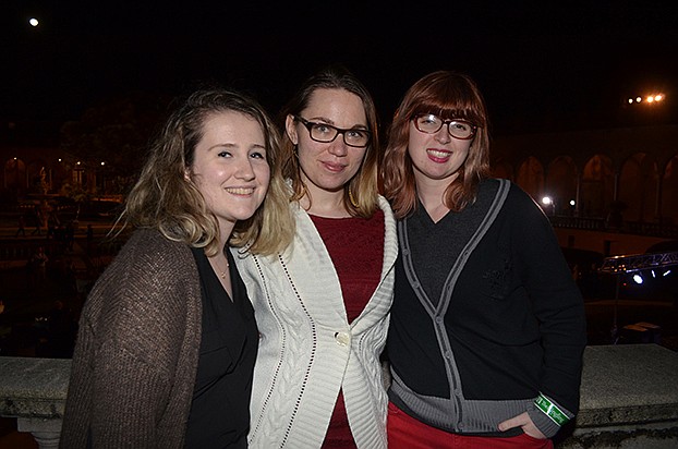 Mary Cassin, Lizzie Smith and Justine Hamer
