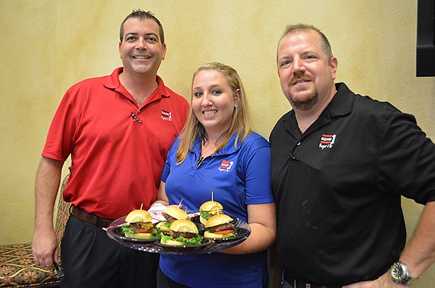 Michael Huxtable, Amanda Cutrona and Darrin Foil
