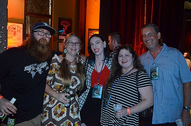 Nik Warren, Jamie Butrum, Megan Bradley, Tierney Nesbitt and Drew Demmiger