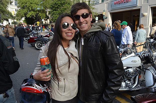 Nina Tovar and Adam Ziff