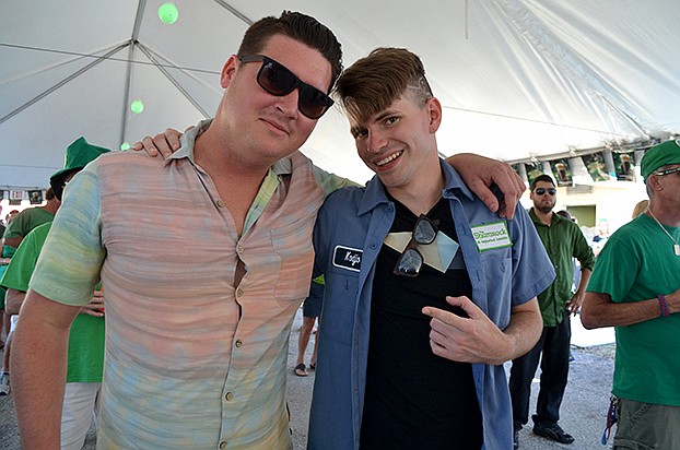 Pat Cory and Dave Olsen