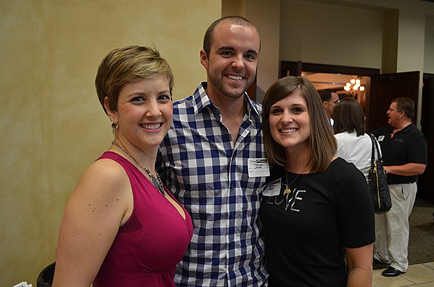 Rachel Pfaus with Josh and Jackie Long