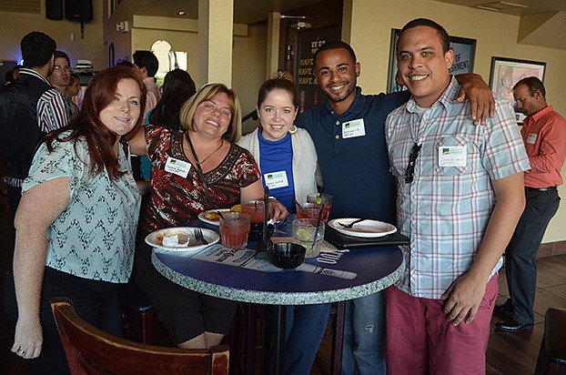 Stephanie Lear, Vanessa Tedesso, Rachel Wilhite, Brandon Ragsdale and Gregory Trense