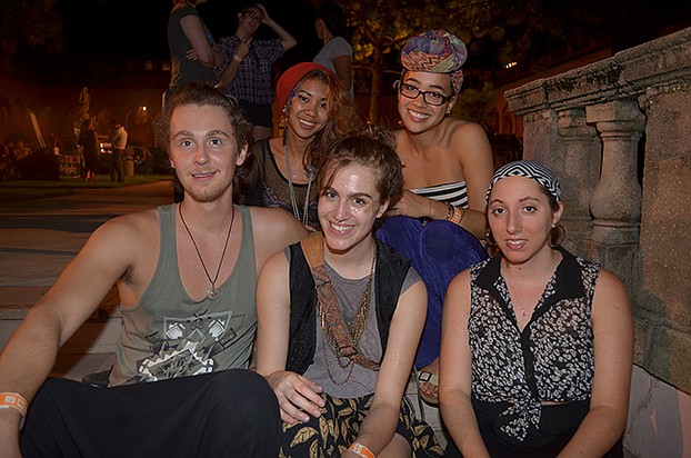 Steven Lobka, Brianna Morales, Sade Holmes, Becca Caccano and Emmy Giunta