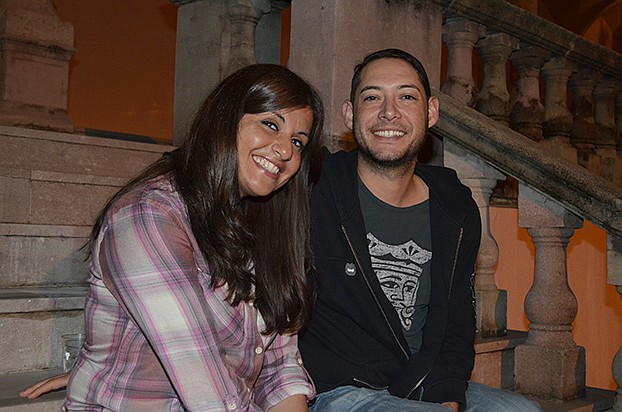 Tessa Xioutas and Richi Morales