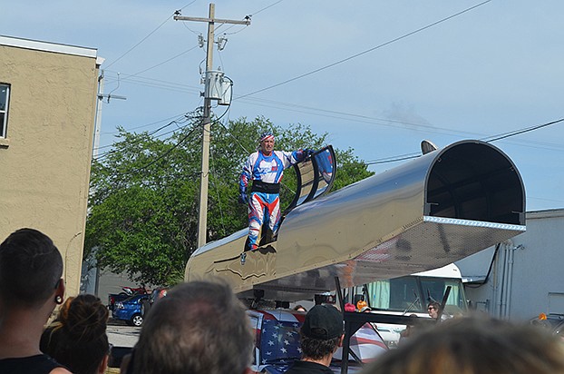 The italian Rocket prepares for launch