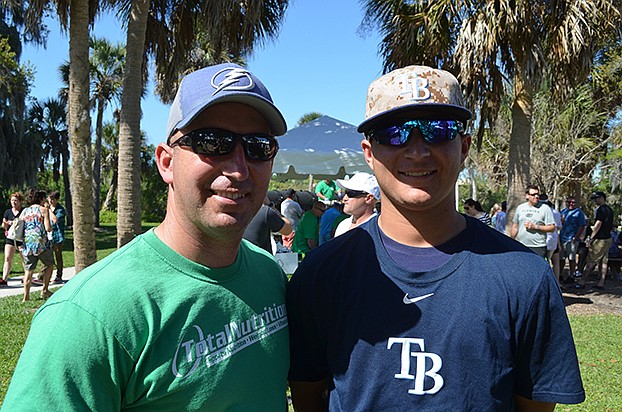 Tim Luke and Tanner Luke