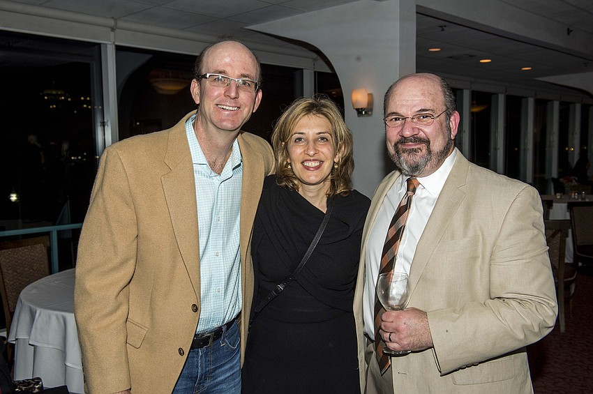 Greg and Alexandra Band with Cliff Abramson