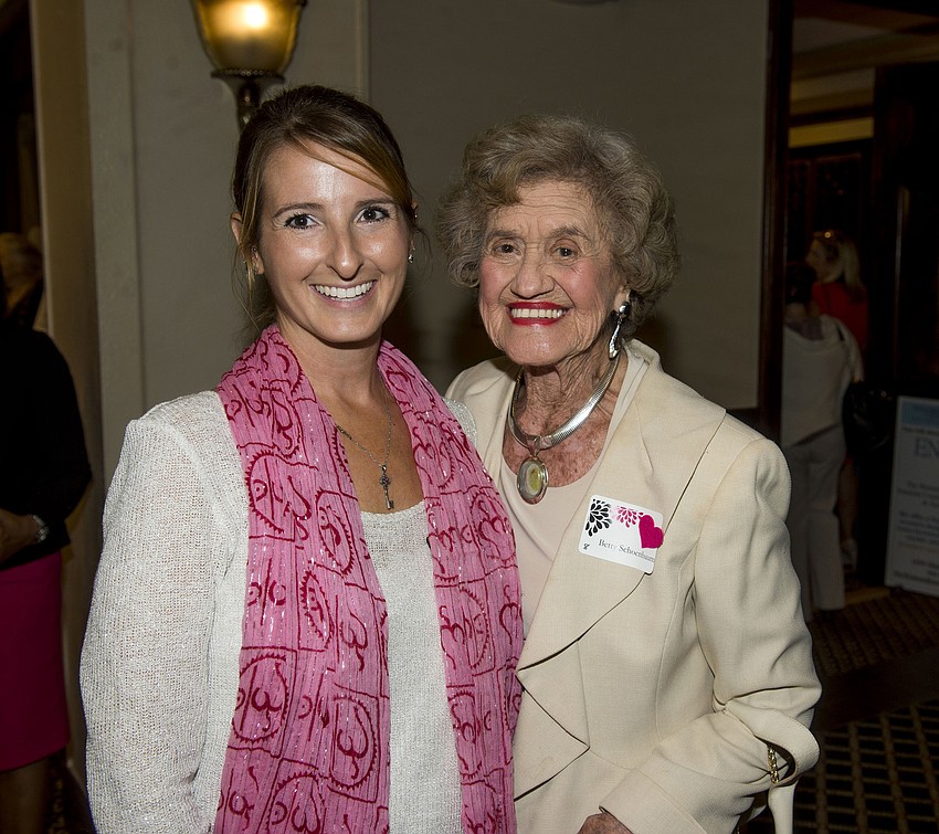 Cathy Bryant and Betty Schoenbaum