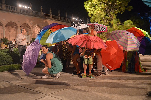 group umbrellas