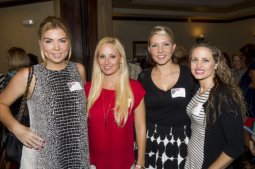 Sarah Macrae, Jeanne Paulus, Allison Scibelli and Amber Clemens