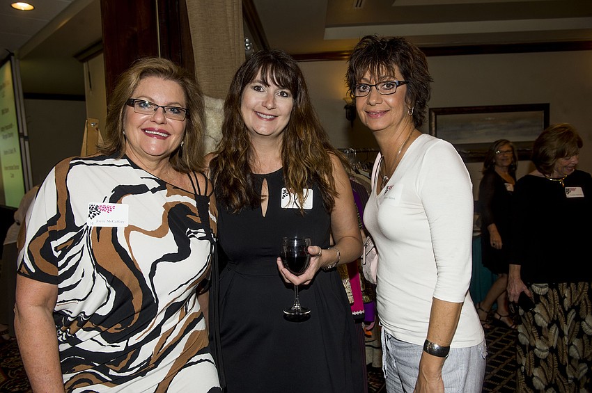 Joyce McCaffrey, Mary Morris and Dorian Mattox