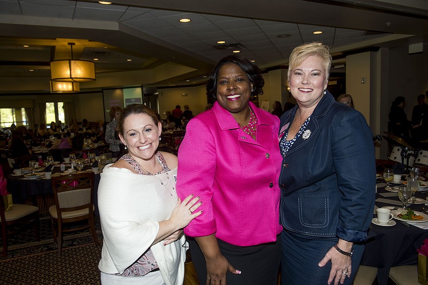 Dani Pedraza, Valerie Goddard and Linda Council