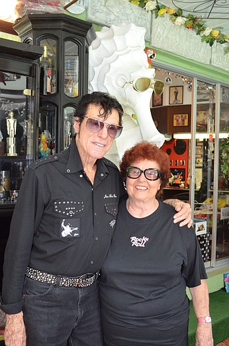 Jim Reese and his wife, Judy, are both Elvis fanatics.