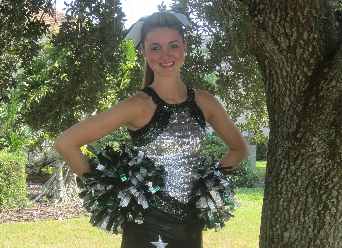 Danielle Calabrese, 17, currently dances ballet at the Diane Partington Studio of Classical Ballet, in Parrish, and with the Silver Stars Dance Team.