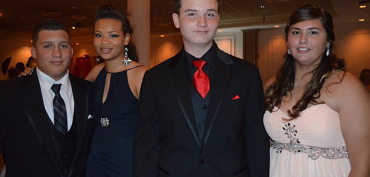 Carlos Arevalo, Destiny Sowell, Daniel Hoy and Samantha Wallice Villacorta